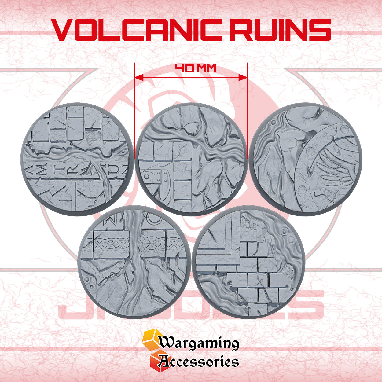 Volcanic Ruins 40 mm