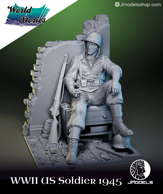 WWII US Soldier 1945