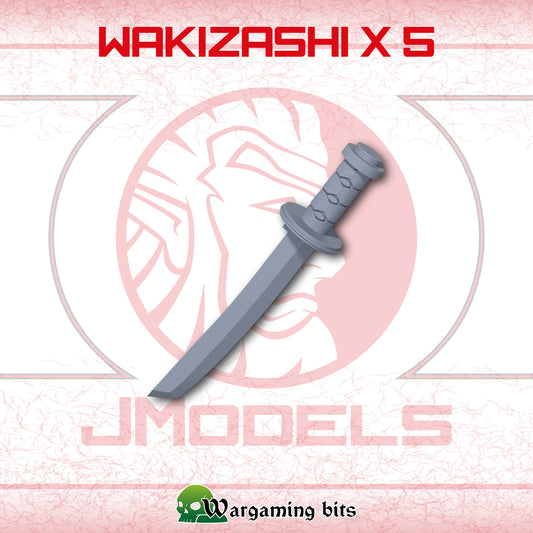 Wakizashi x 5