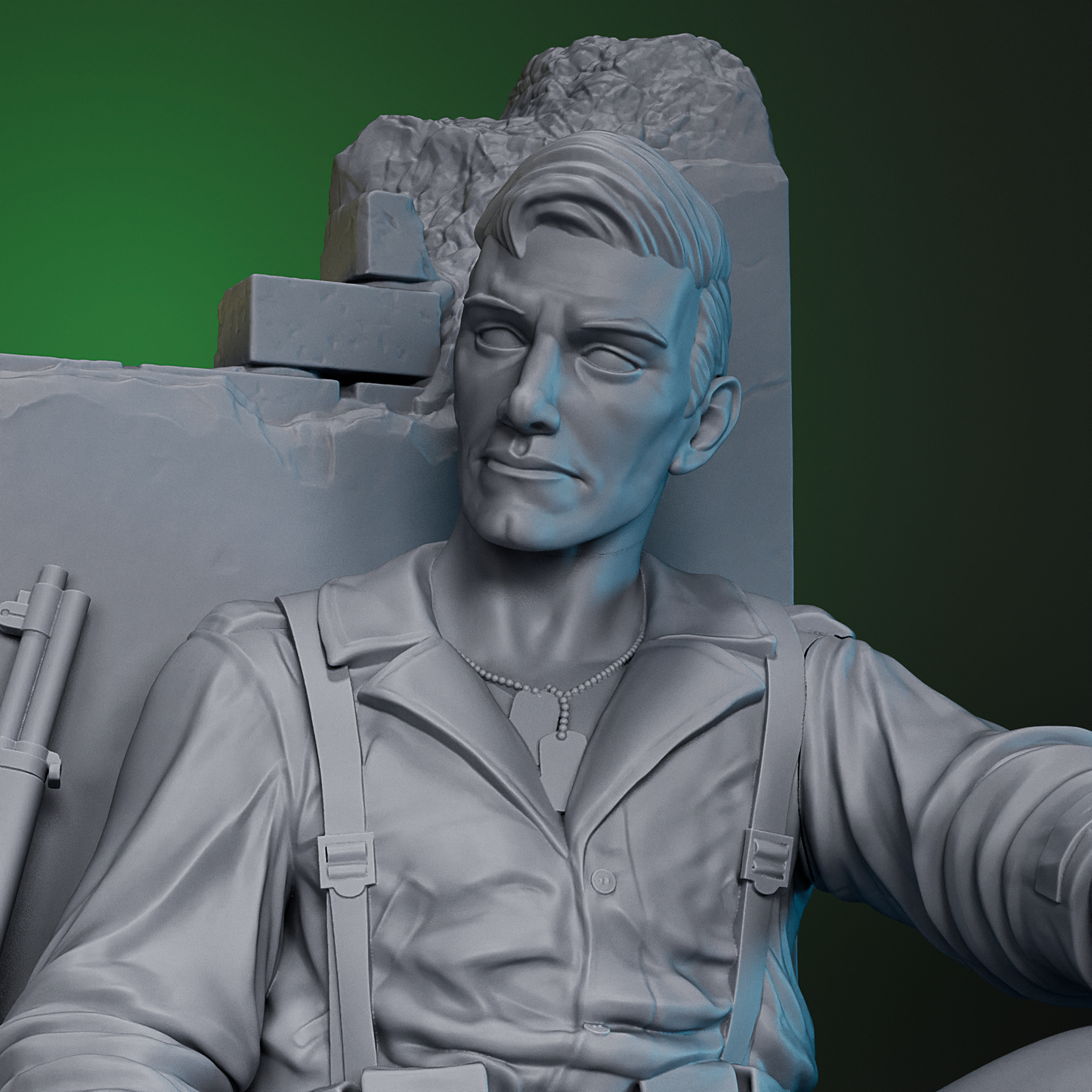 WWII US Soldier 1945