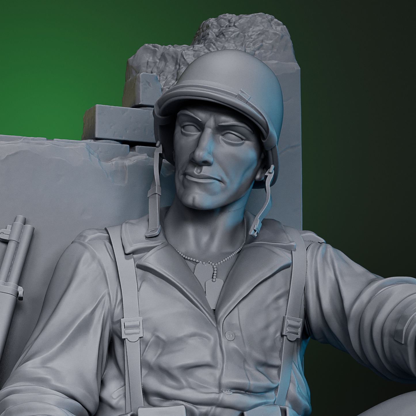 WWII US Soldier 1945