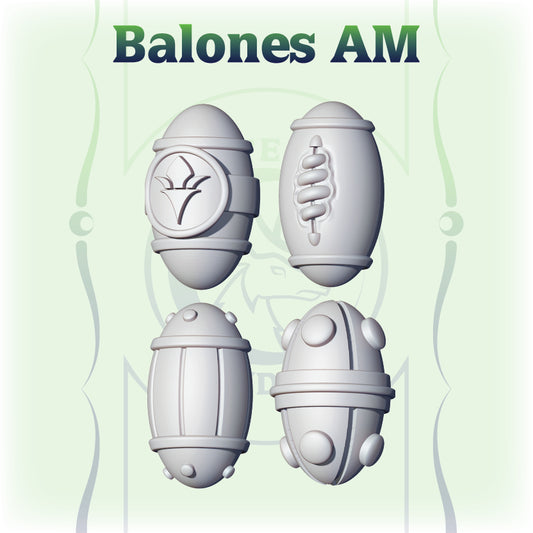 Render de los balones de las Artemis Maidens para fantasy football.