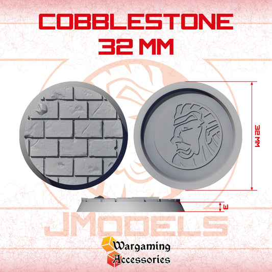 Cobblestone Bases 32 mm
