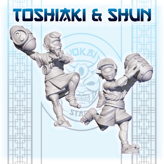 Toshiaki y Shun
